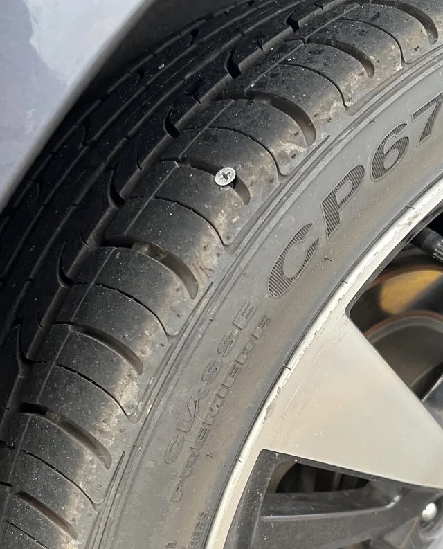 One-Month-Old Tires Need Replacing After Unforeseen Incident
