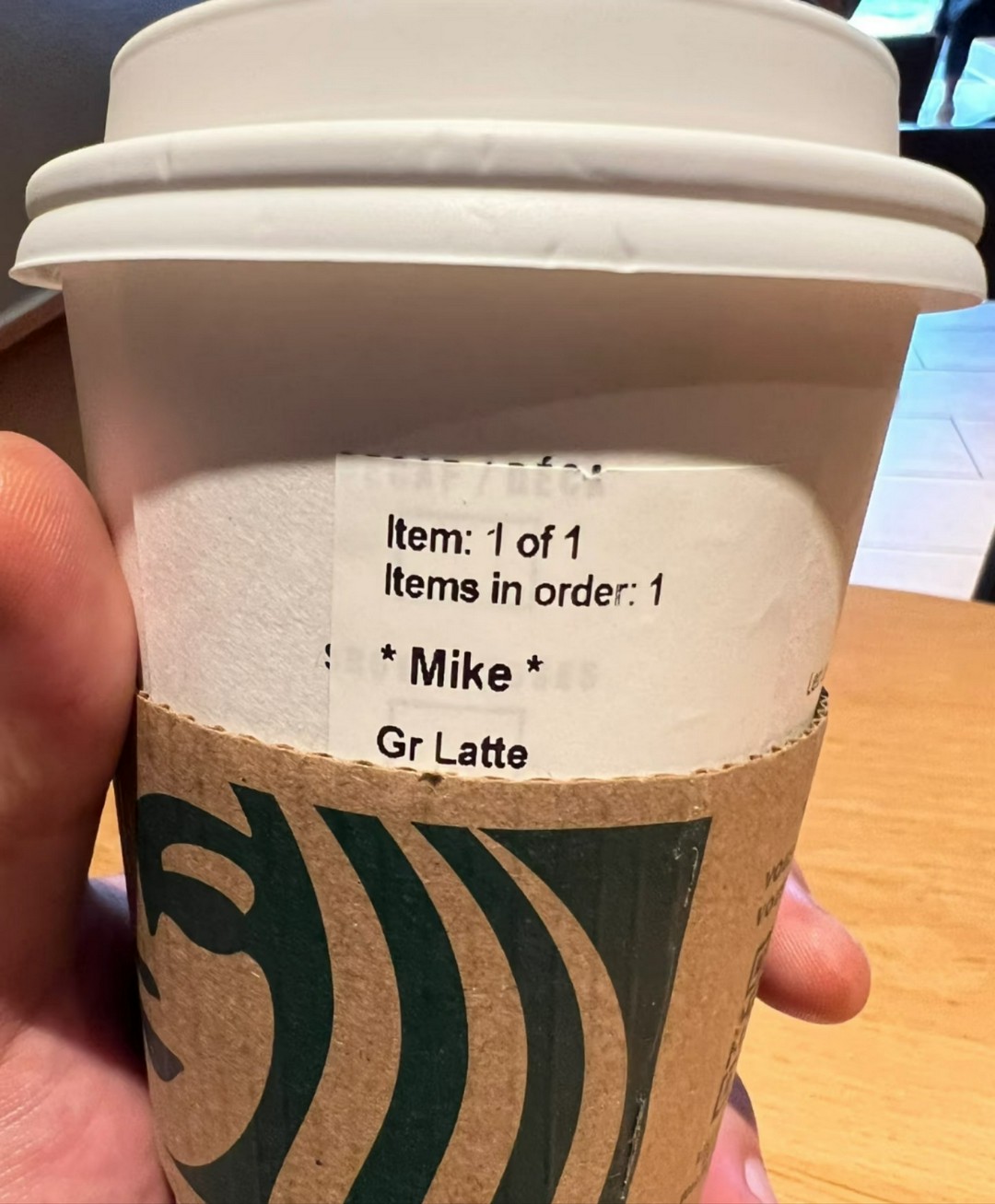 My parents cried because of Starbucks
