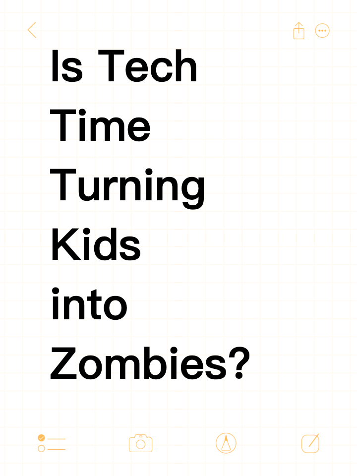 Is Tech Time Turning Kids into Zombies?