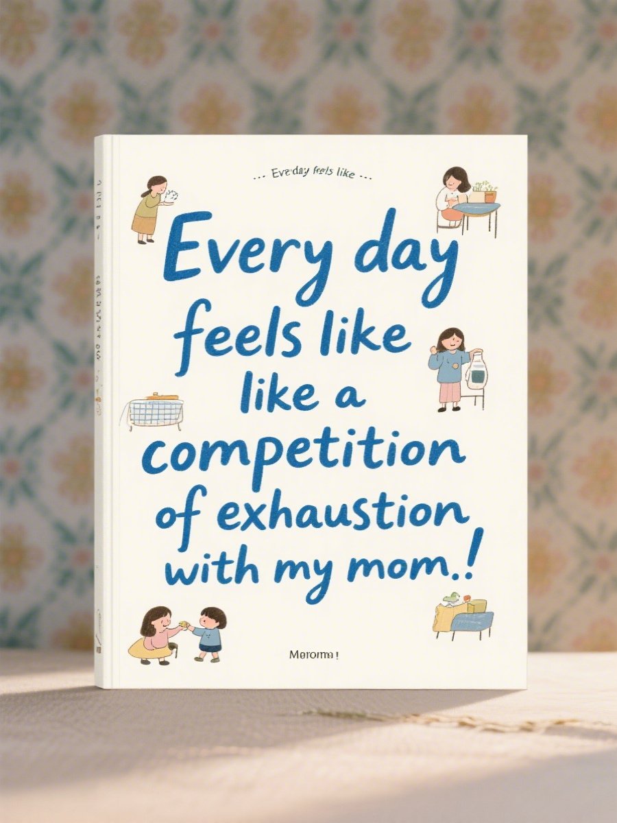 Every day feels like a competition of exhaustion with my mom.