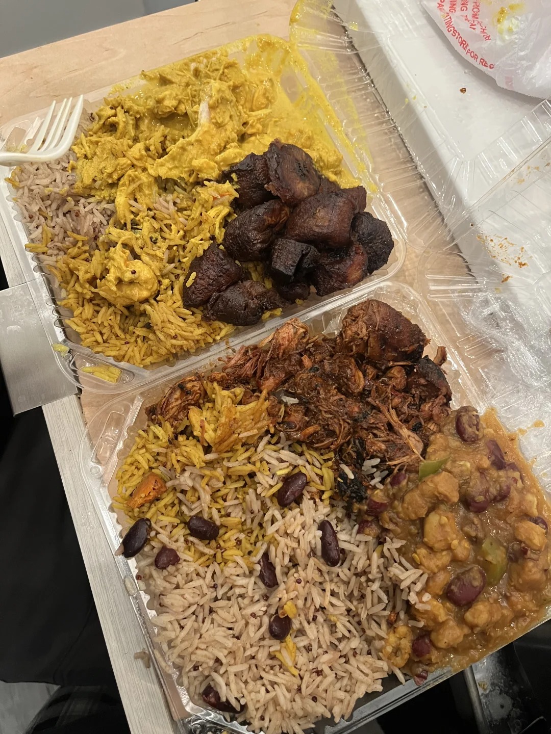 In LA, African food is super delicious😋😋