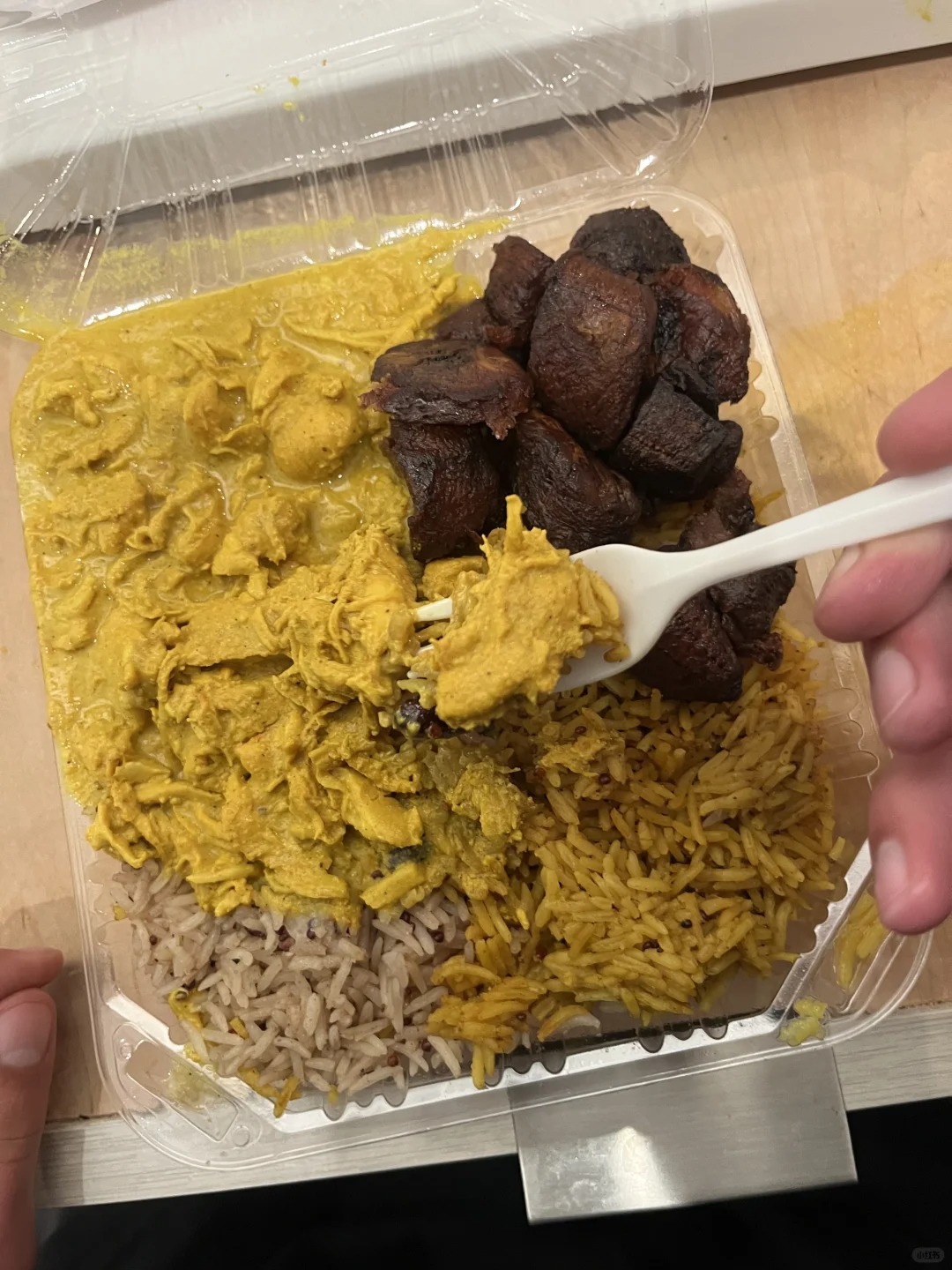 In LA, African food is super delicious😋😋