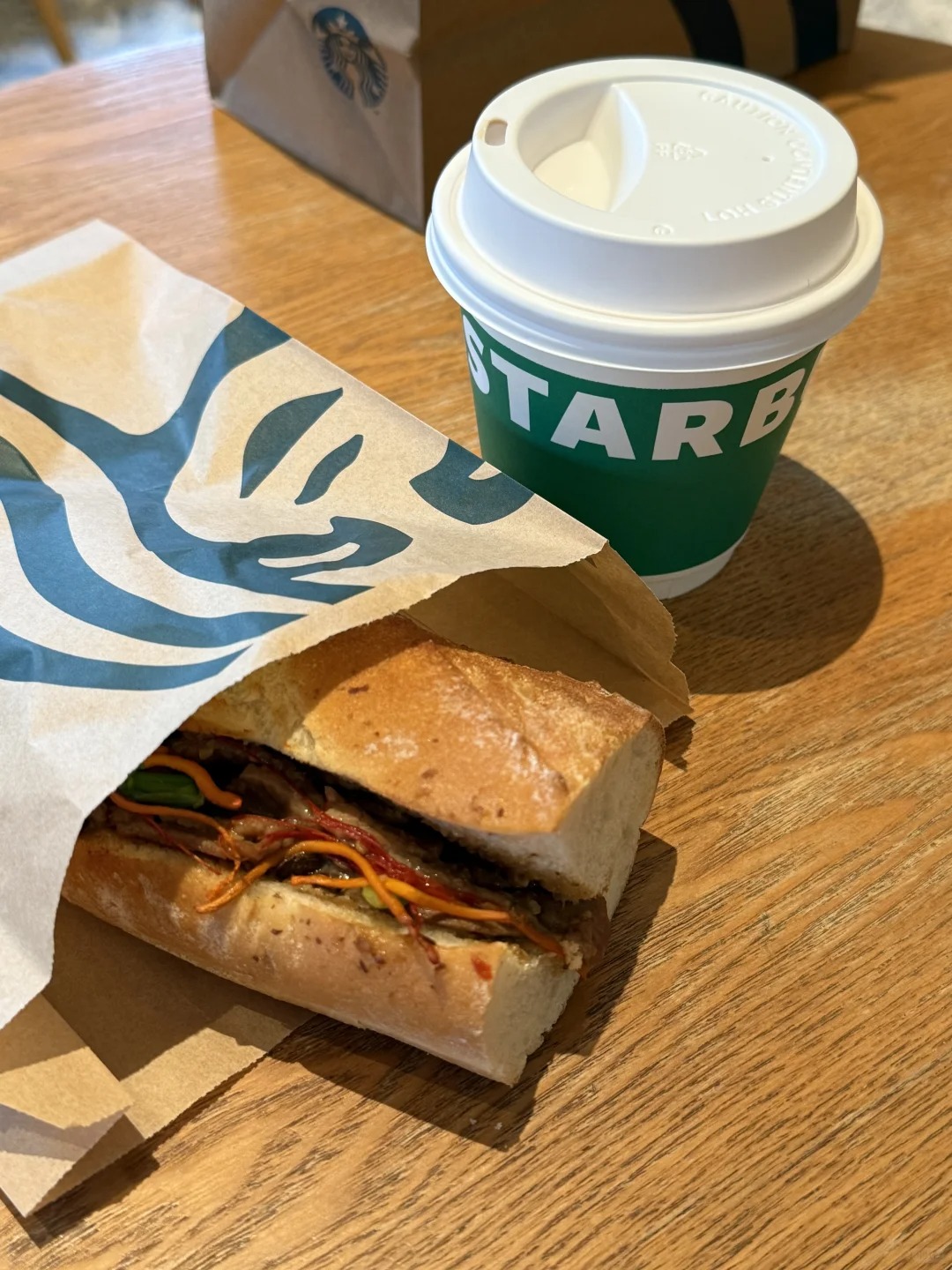 My friend told me Starbucks sandwiches secrets