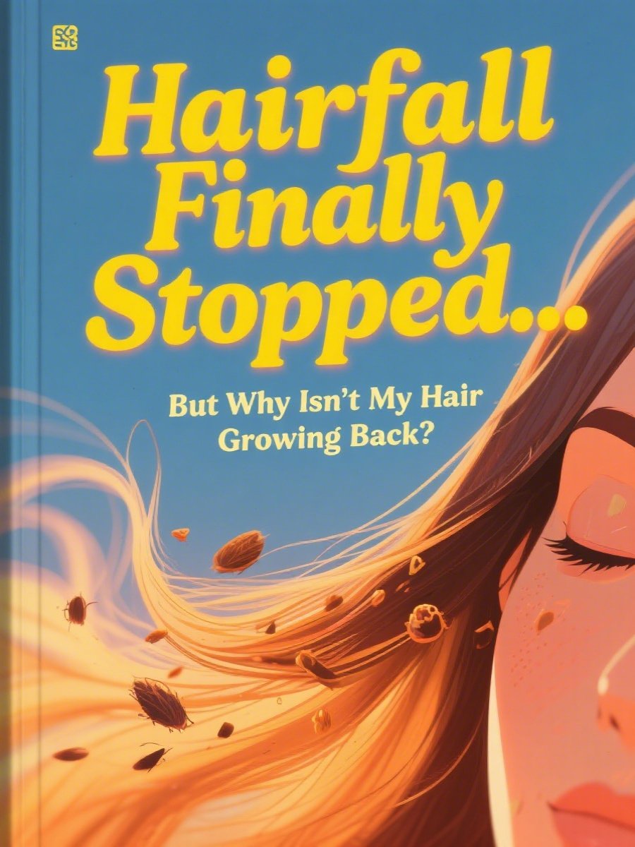 Hairfall Finally Stopped... But Why Isn't My Hair Growing Back?