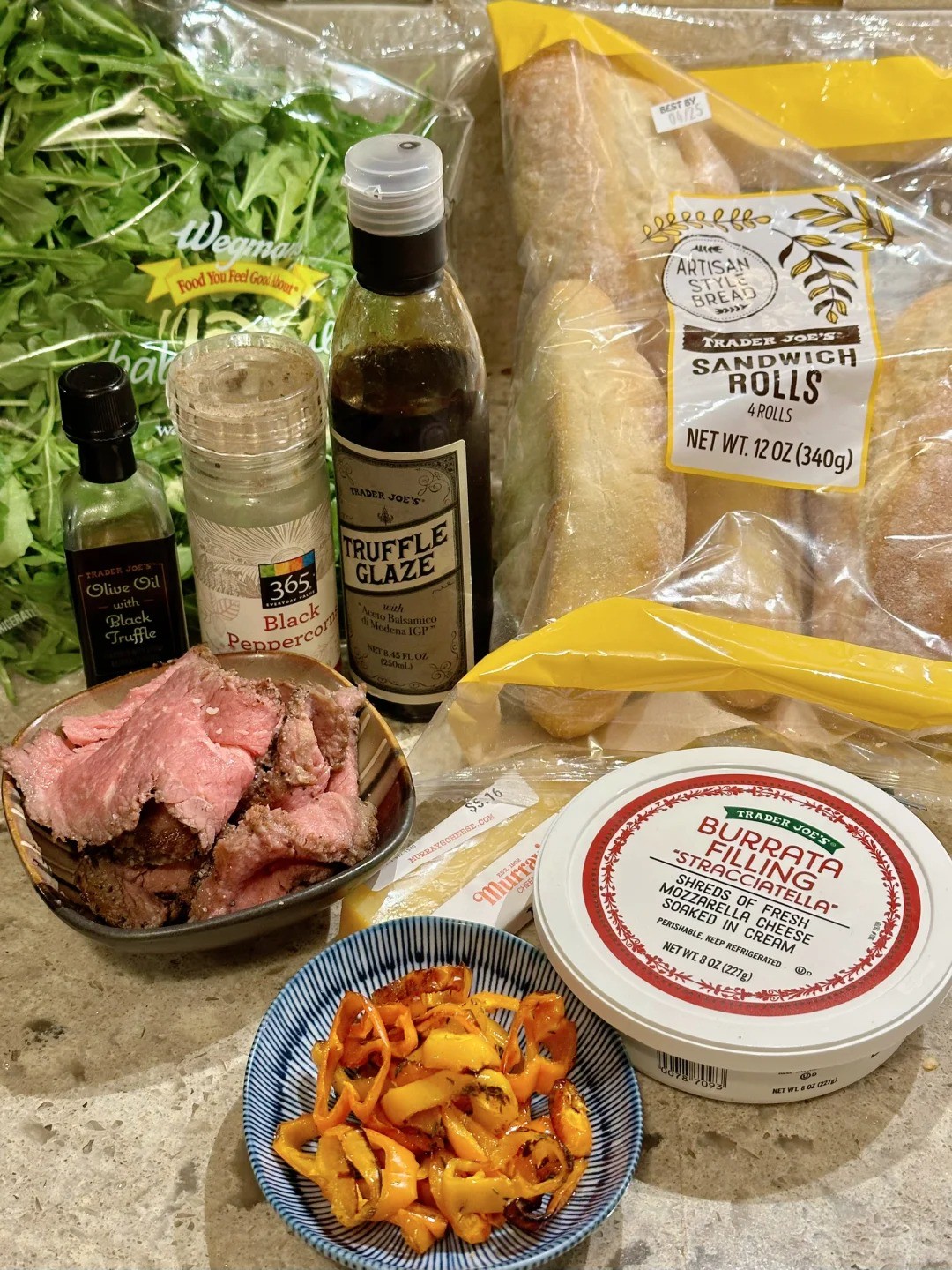 Supermarket Recipe | Homemade Trader Joe's "red hat sandwich", easy but tasty🥪