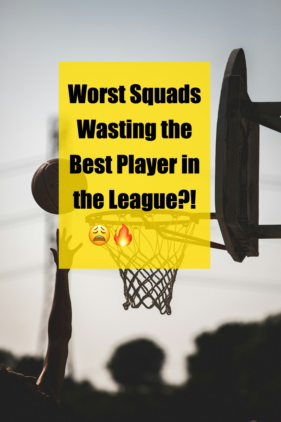 All-time greats... stuck with hot garbage rosters. SMH.