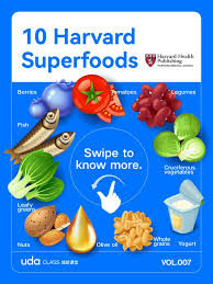 TOP10 Superfoods you should know, listed by Harvard Medical School
