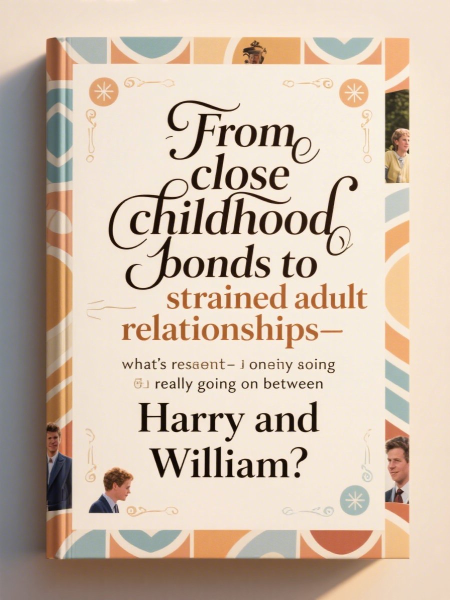 Harry and William's evolving relationship: A complex bond​