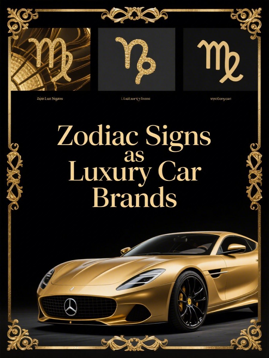Zodiac Signs as Luxury Car Brands 🚘♈♓