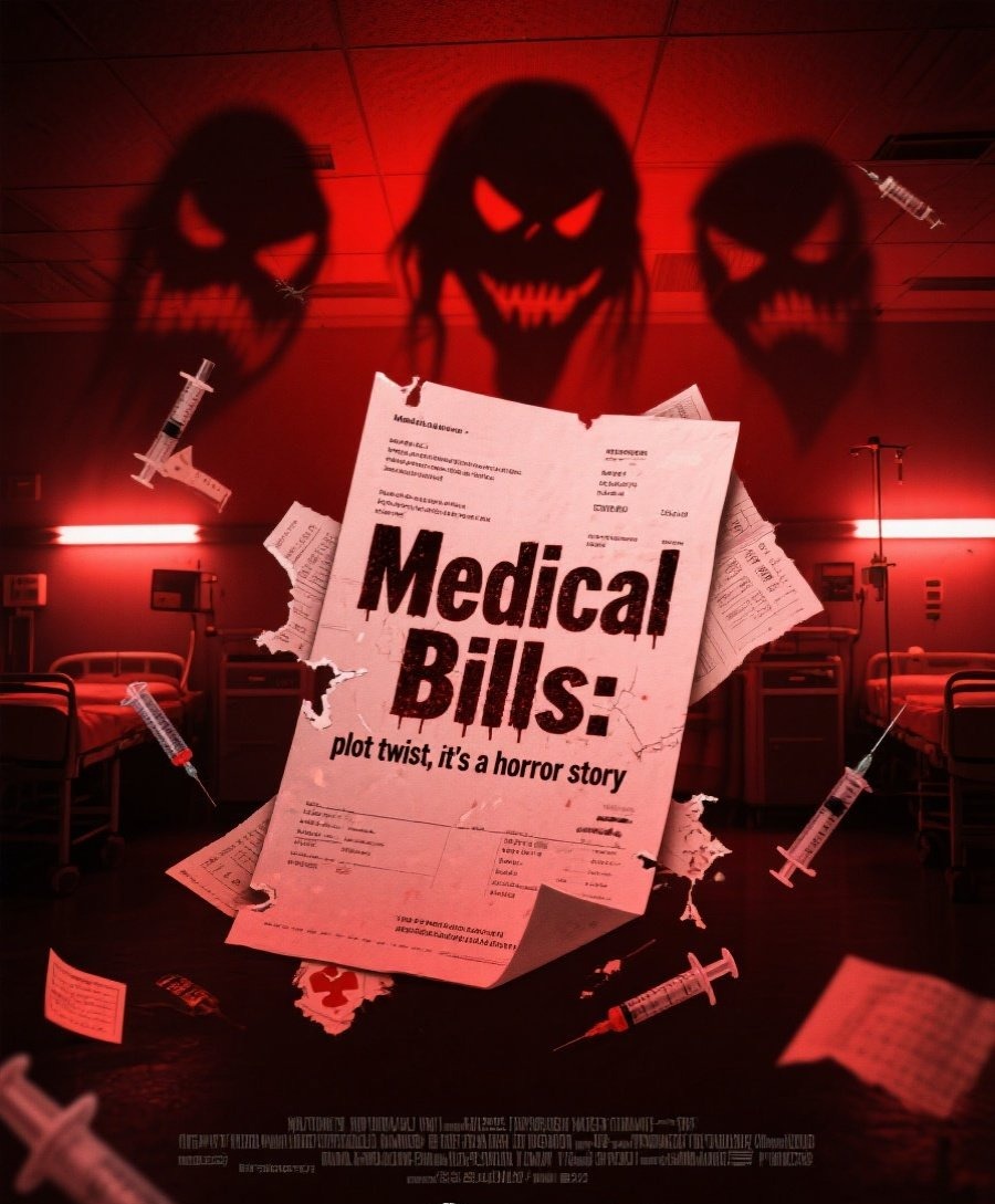 Medical Bills: plot twist, it's a horror story