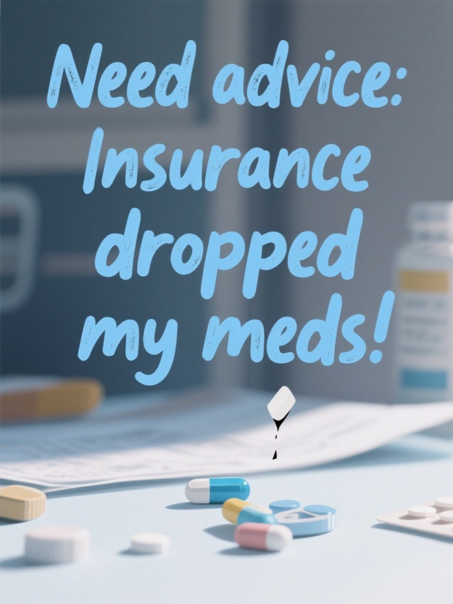 Need advice: Insurance dropped my meds