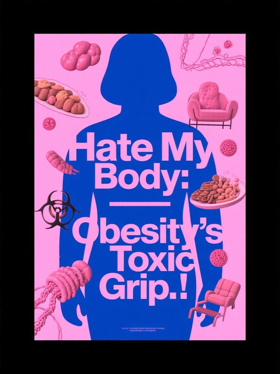Hate My Body: Obesity’s Toxic Grip.😤