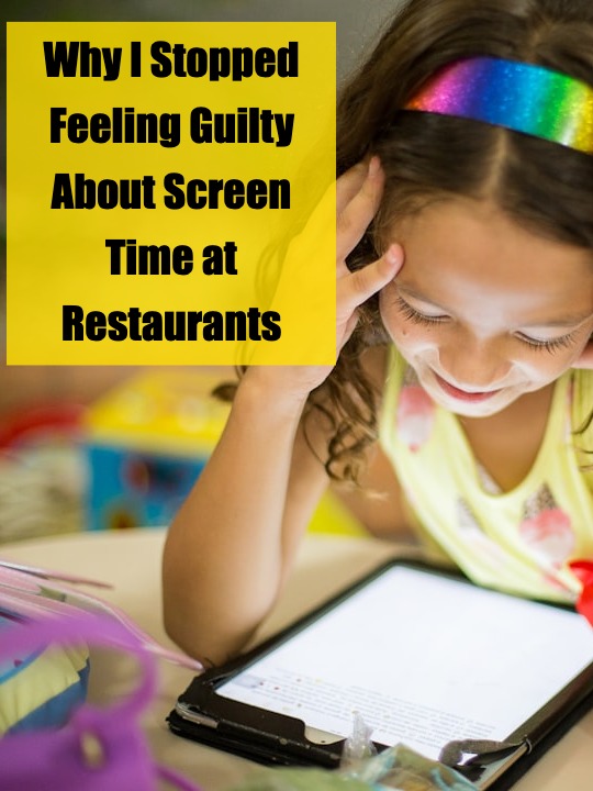 Do you judge people who use phones or ipads out at restaurants with their kids?