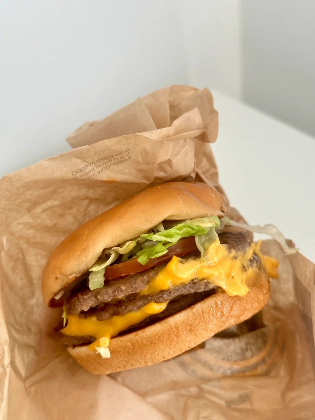 McDonald's burgers are actually not junk food🍔