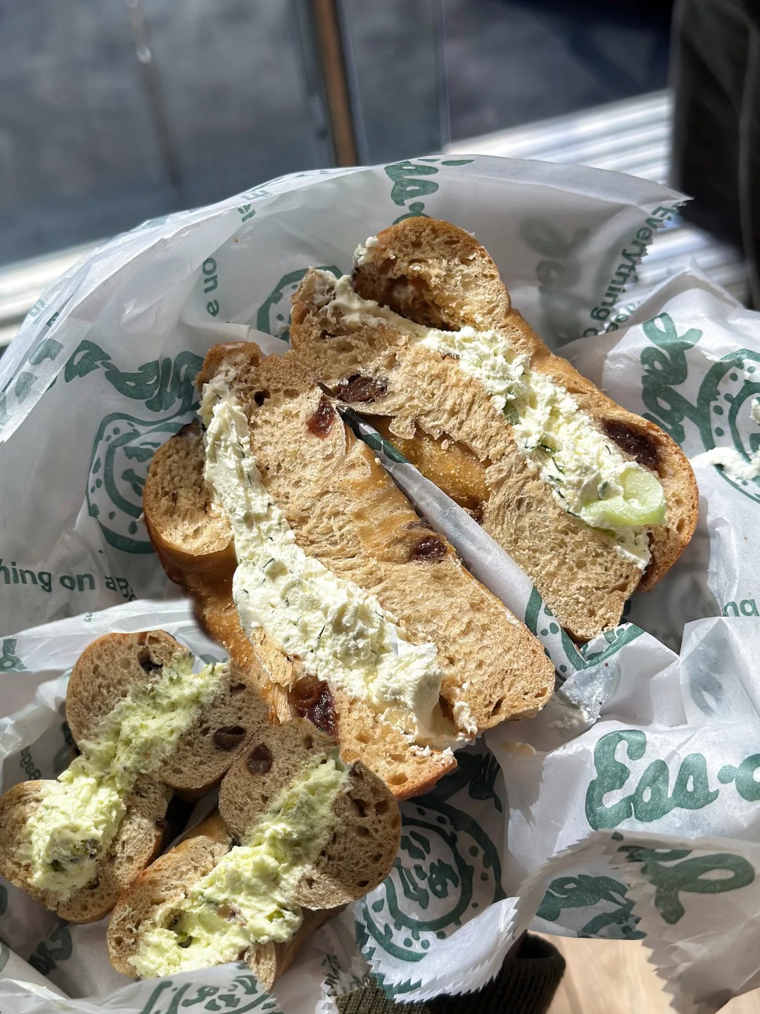 Spring Special: Refreshing Cucumber & Cream Cheese BAGEL🥯
