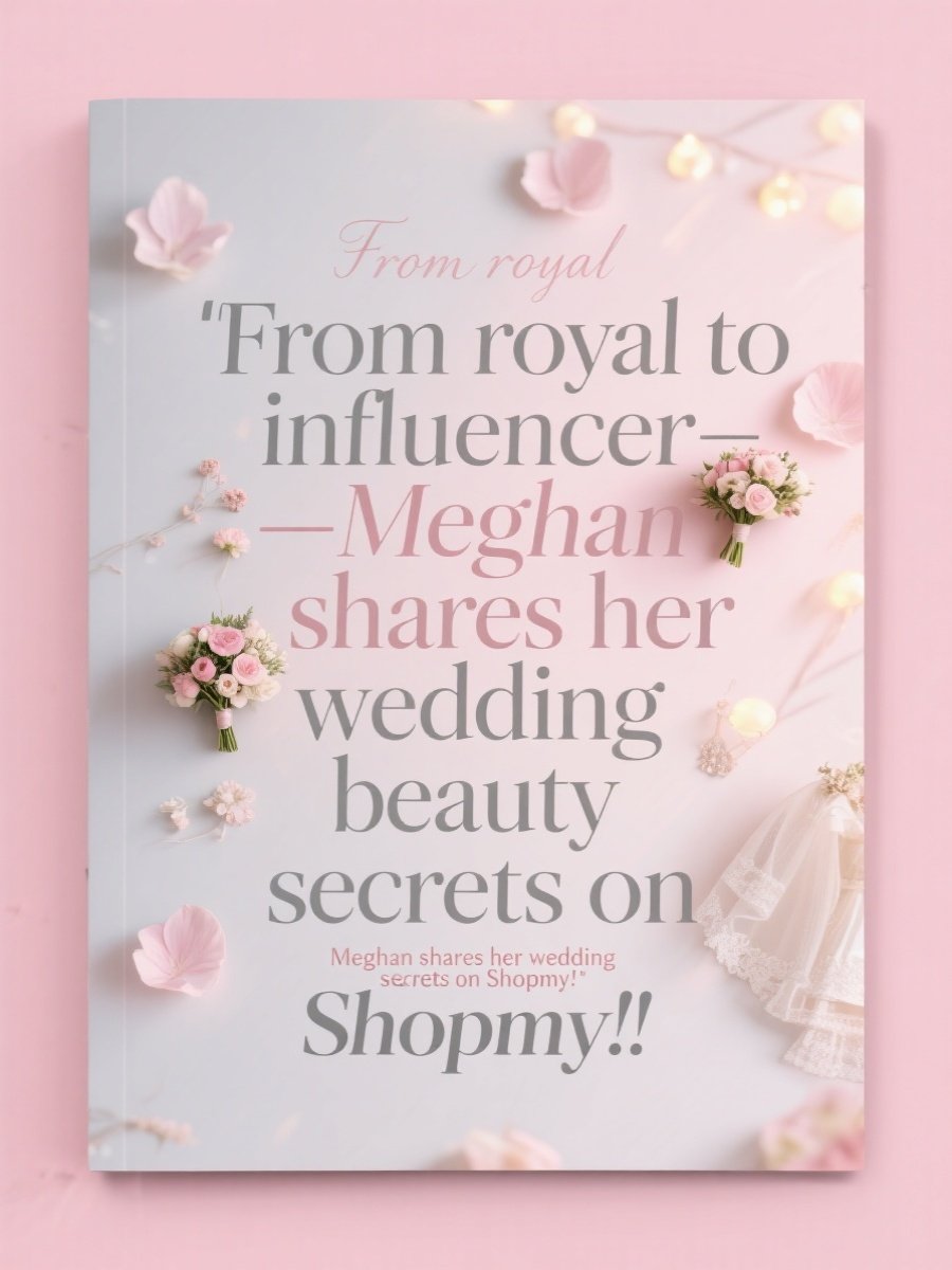 Meghan Markle Turns to Influencer Mode, Reveals Wedding Beauty Staples 💄​
