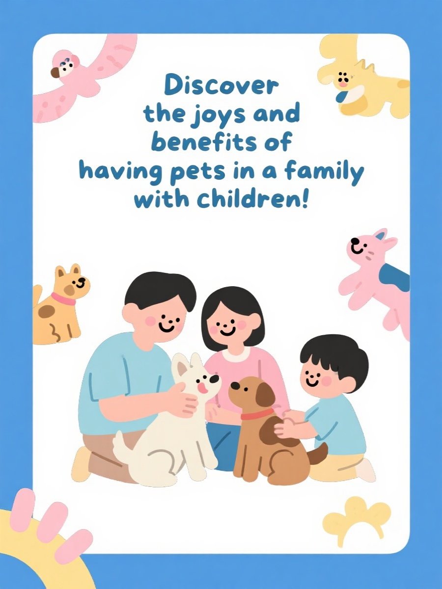 Why Having Pets in a Family with Kids is a Wonderful Idea 🐶🐱​​