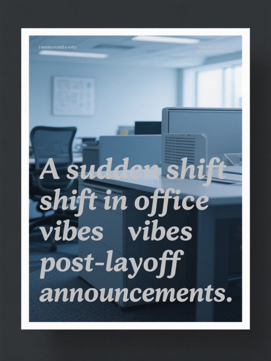 The Office Atmosphere After Layoff News​