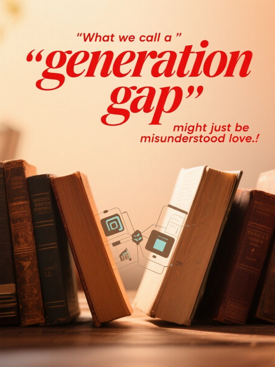 What we call a "generation gap" might just be misunderstood love.