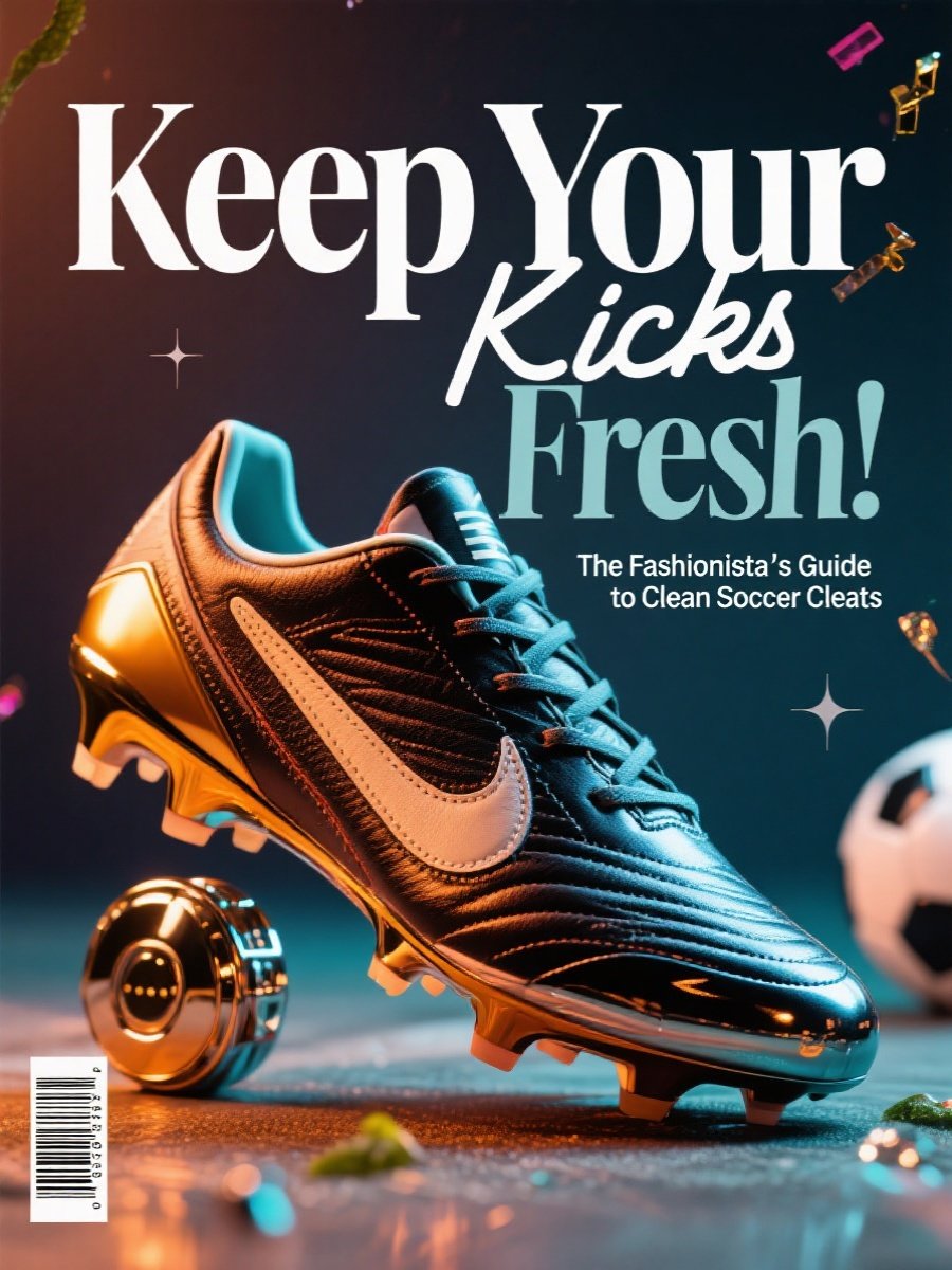 Keep Your Kicks Fresh: The Fashionista’s Guide to Clean Soccer Cleats