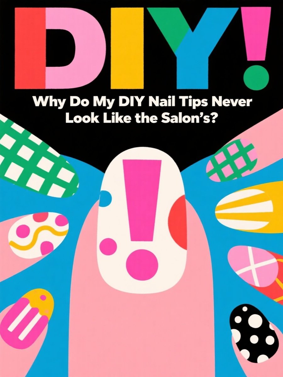 Why Do My DIY Nail Tips Never Look Like the Salon’s?