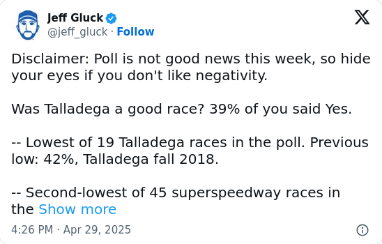 Is NASCAR Listening to Its Fans Anymore?