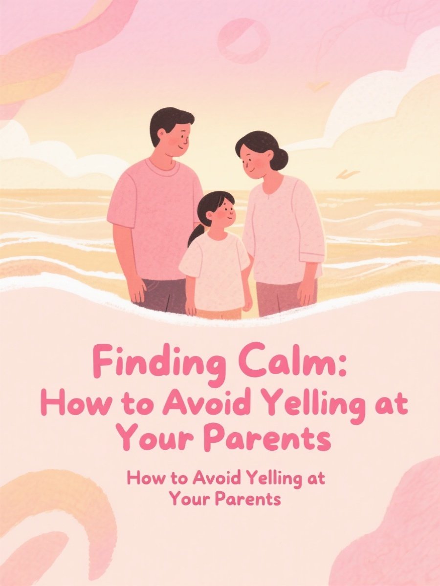Finding Calm: How to Avoid Yelling at Your Parents