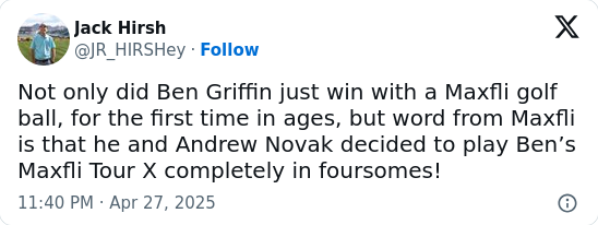 Griffin & Novak Win Big with Budget Ball!