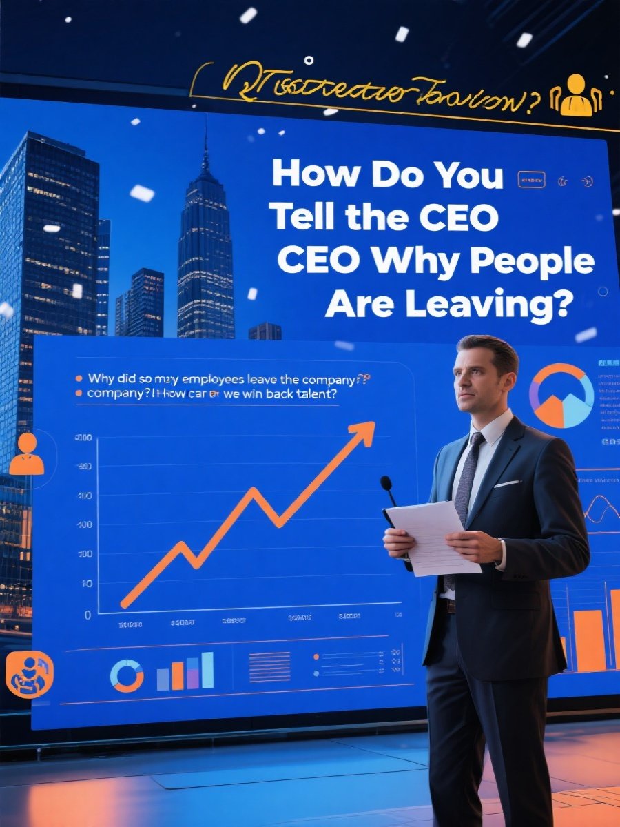 How Do You Tell the CEO Why People Are Leaving?