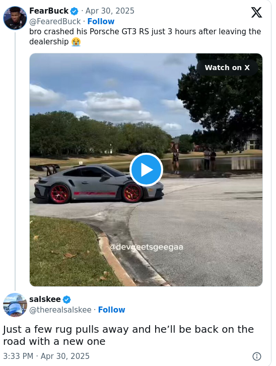New GT3 RS Owner Crashes in 3 Hours!