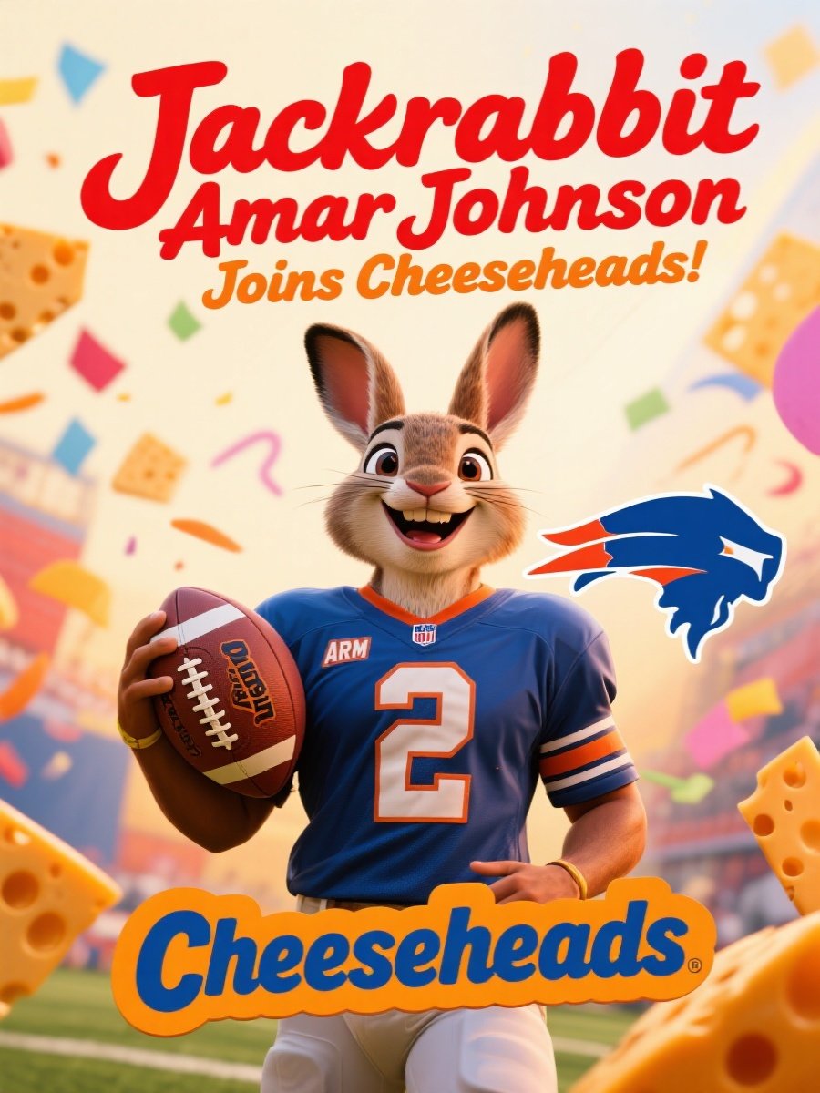 Jackrabbit Amar Johnson Joins Cheeseheads!