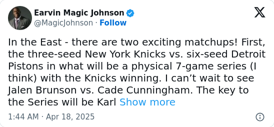 Brunson’s Magic Moment Seals Knicks Win