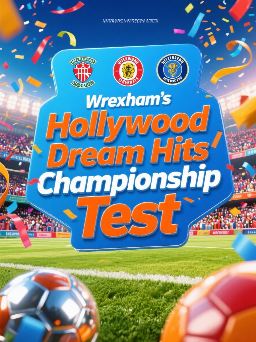 Wrexham’s Hollywood Dream Hits Championship Test