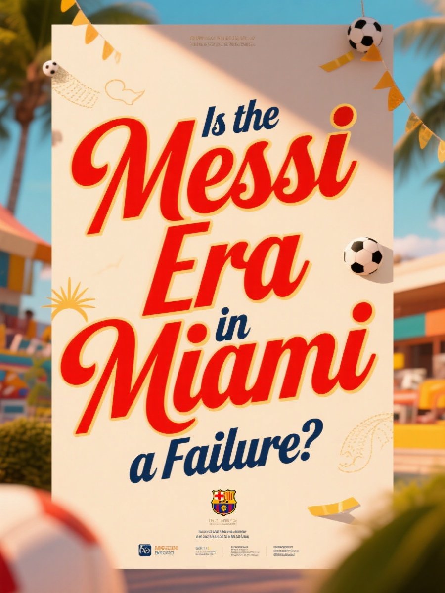 Is the Messi Era in Miami a Failure?
