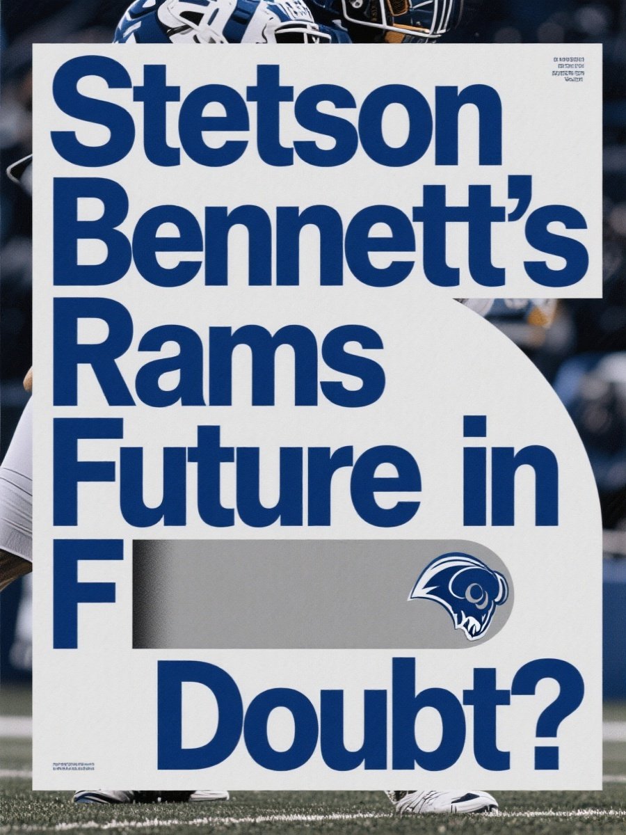 Stetson Bennett’s Rams Future in Doubt?