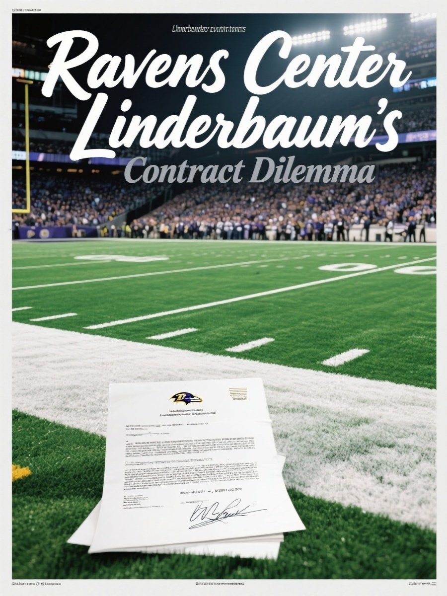 Ravens Center Linderbaum’s Contract Dilemma