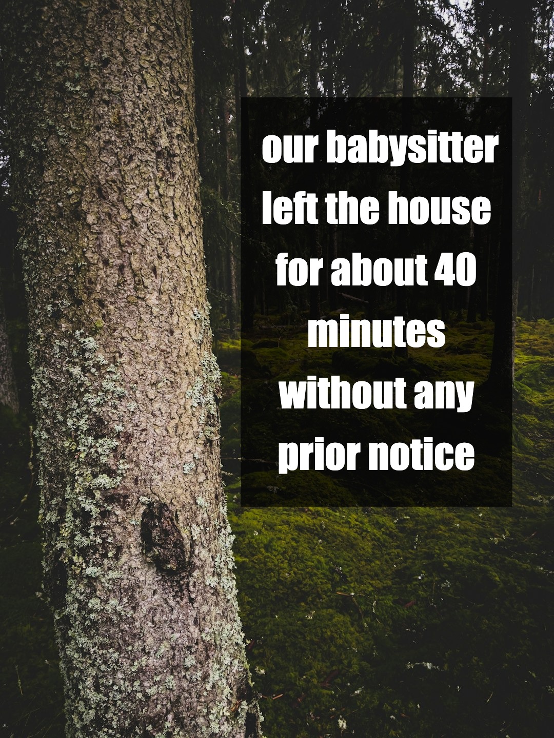 When Your Babysitter Steps Out: Navigating Unexpected Absences