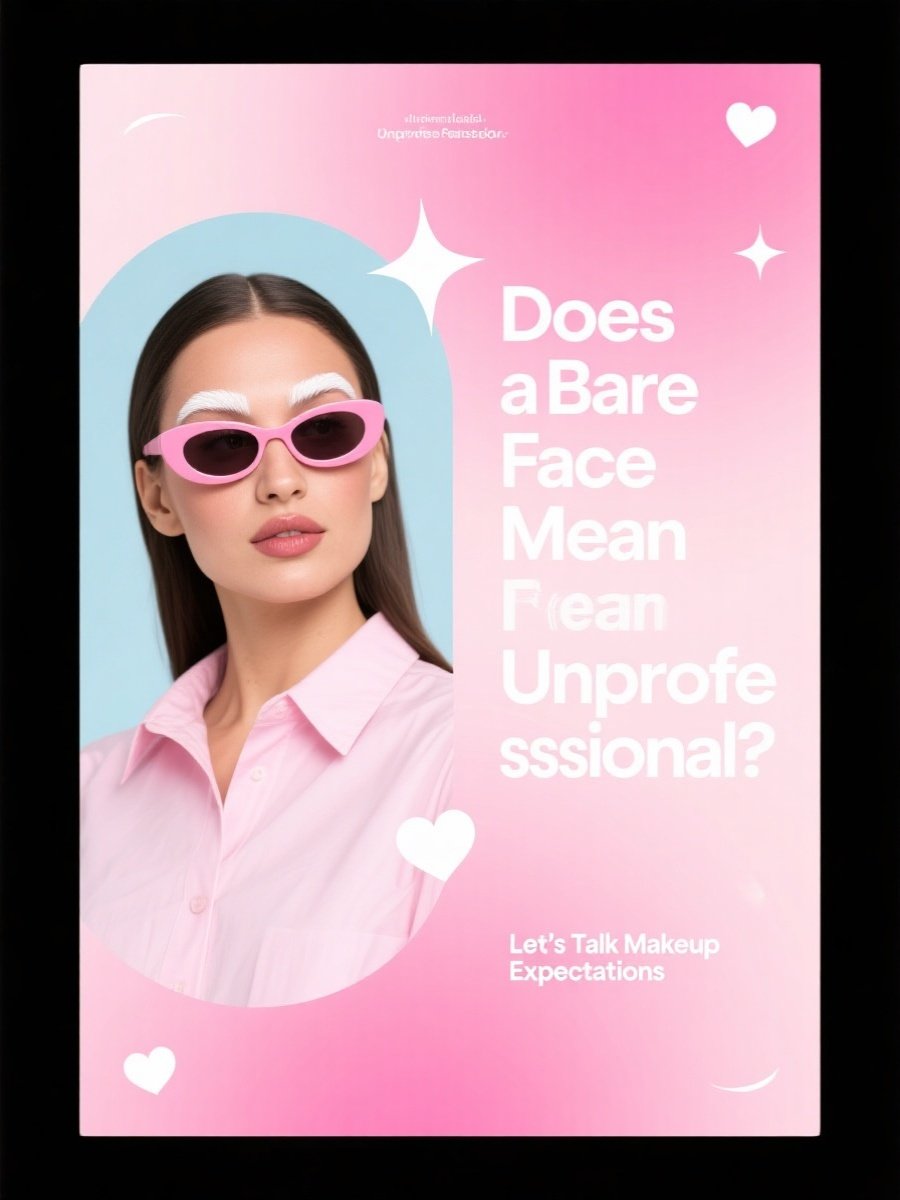 Does a Bare Face Mean Unprofessional? Let’s Talk Makeup Expectations