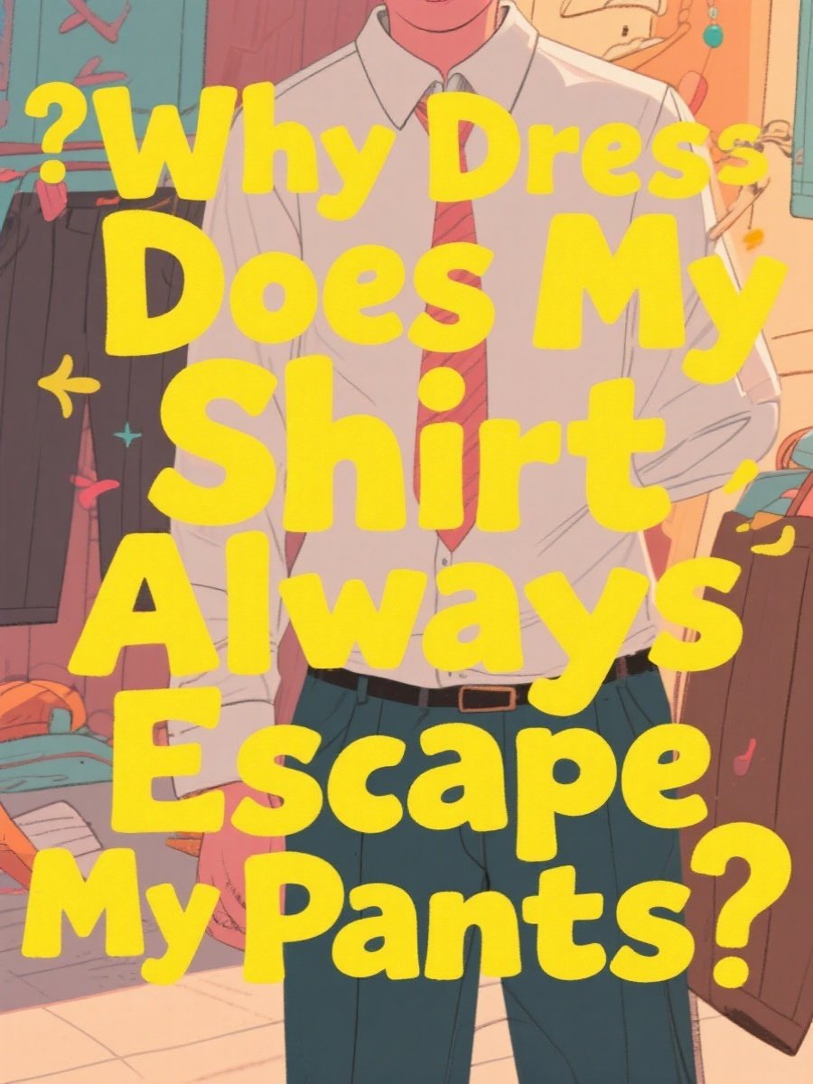 Why Does My Dress Shirt Always Escape My Pants?