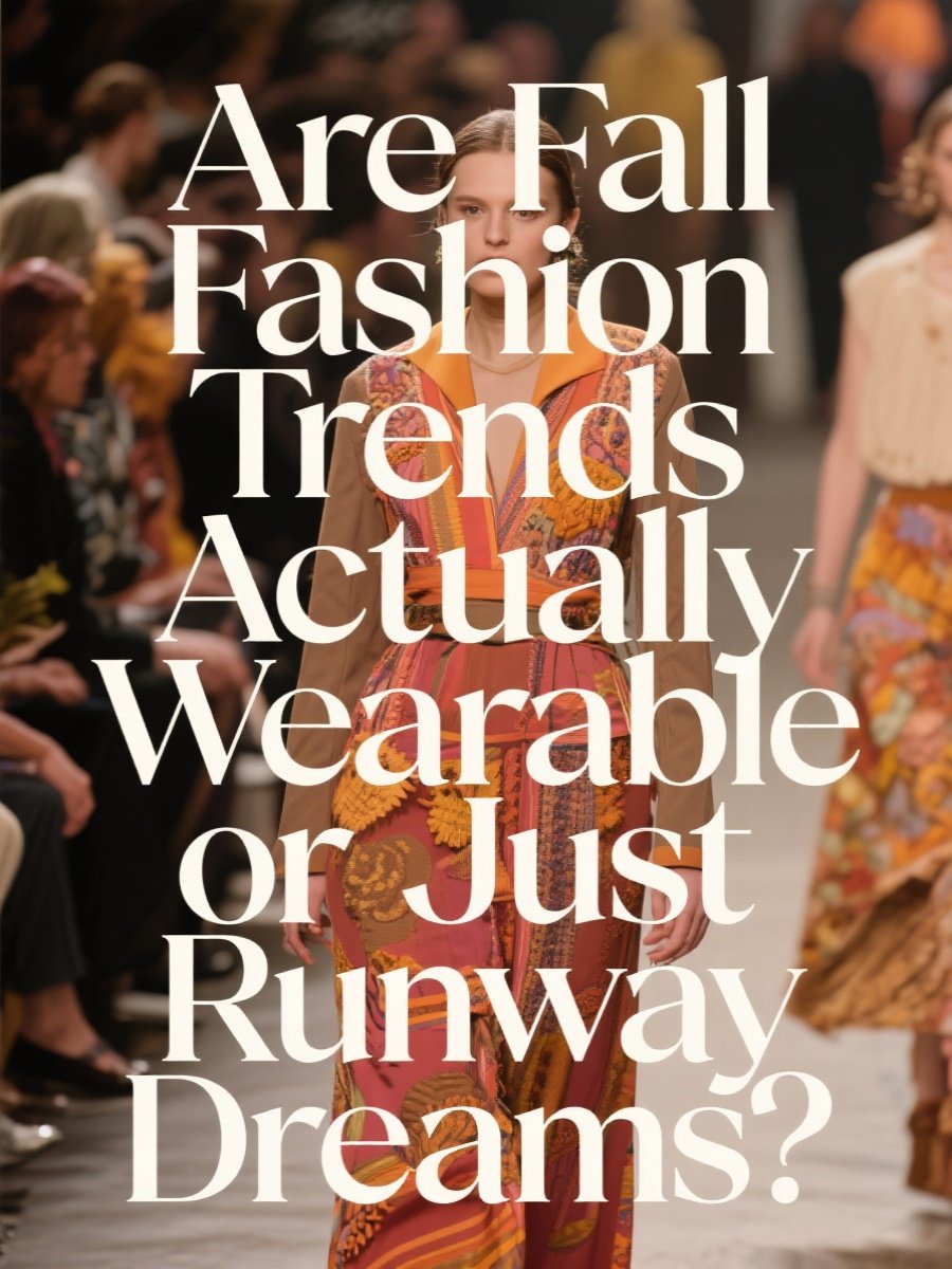 Are Fall Fashion Trends Actually Wearable or Just Runway Dreams?