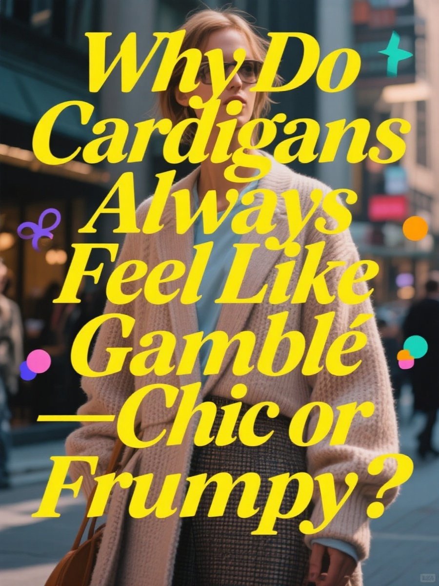 Why Do Cardigans Always Feel Like a Gamble—Chic or Frumpy?