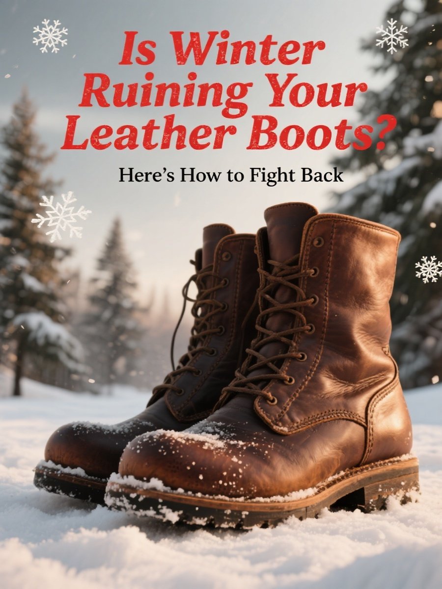 Is Winter Ruining Your Leather Boots? Here’s How to Fight Back