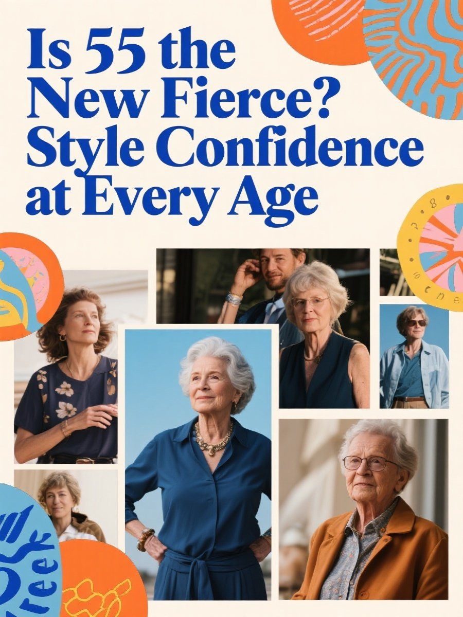 Is 55 the New Fierce? Style Confidence at Every Age