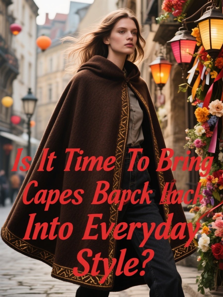 Is It Time to Bring Capes Back Into Everyday Style?