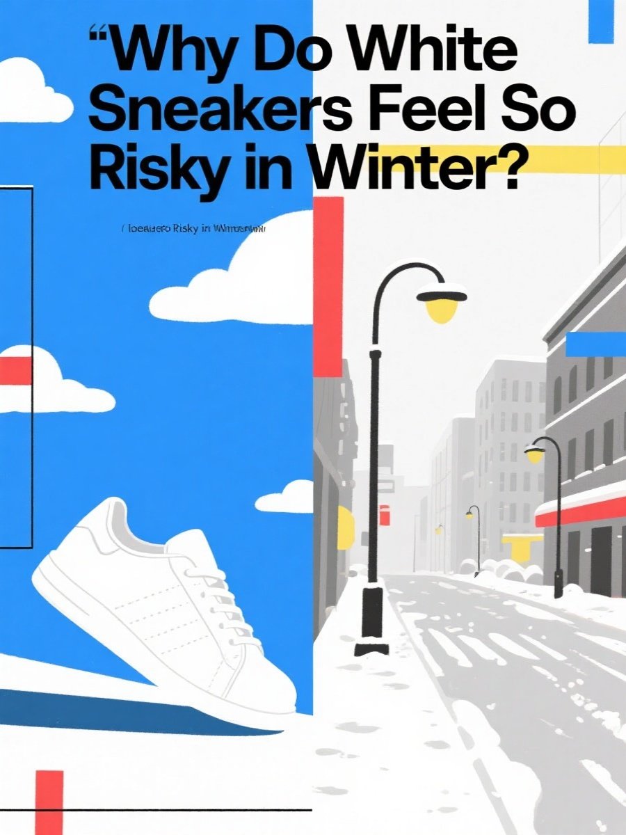 Why Do White Sneakers Feel So Risky in Winter?