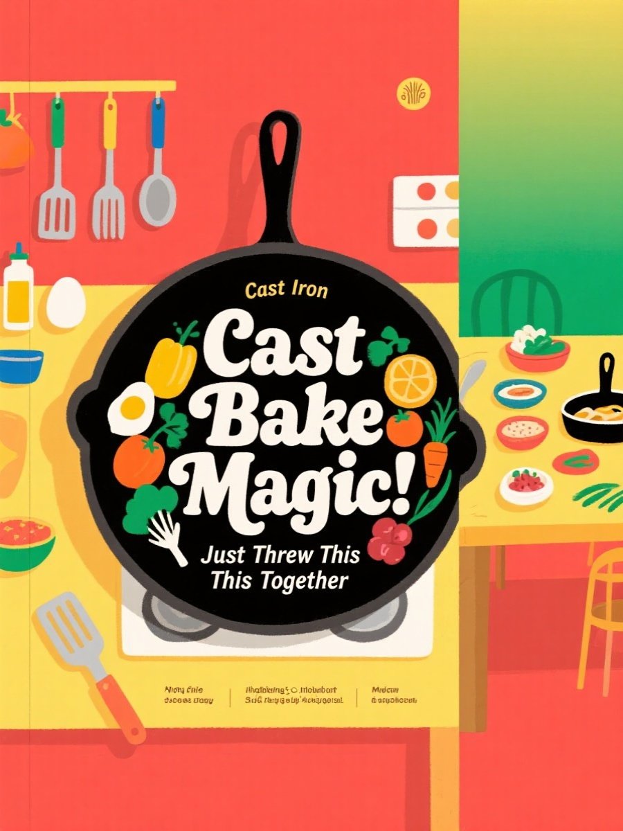 Cast Iron Bake Magic: Just Threw This Together