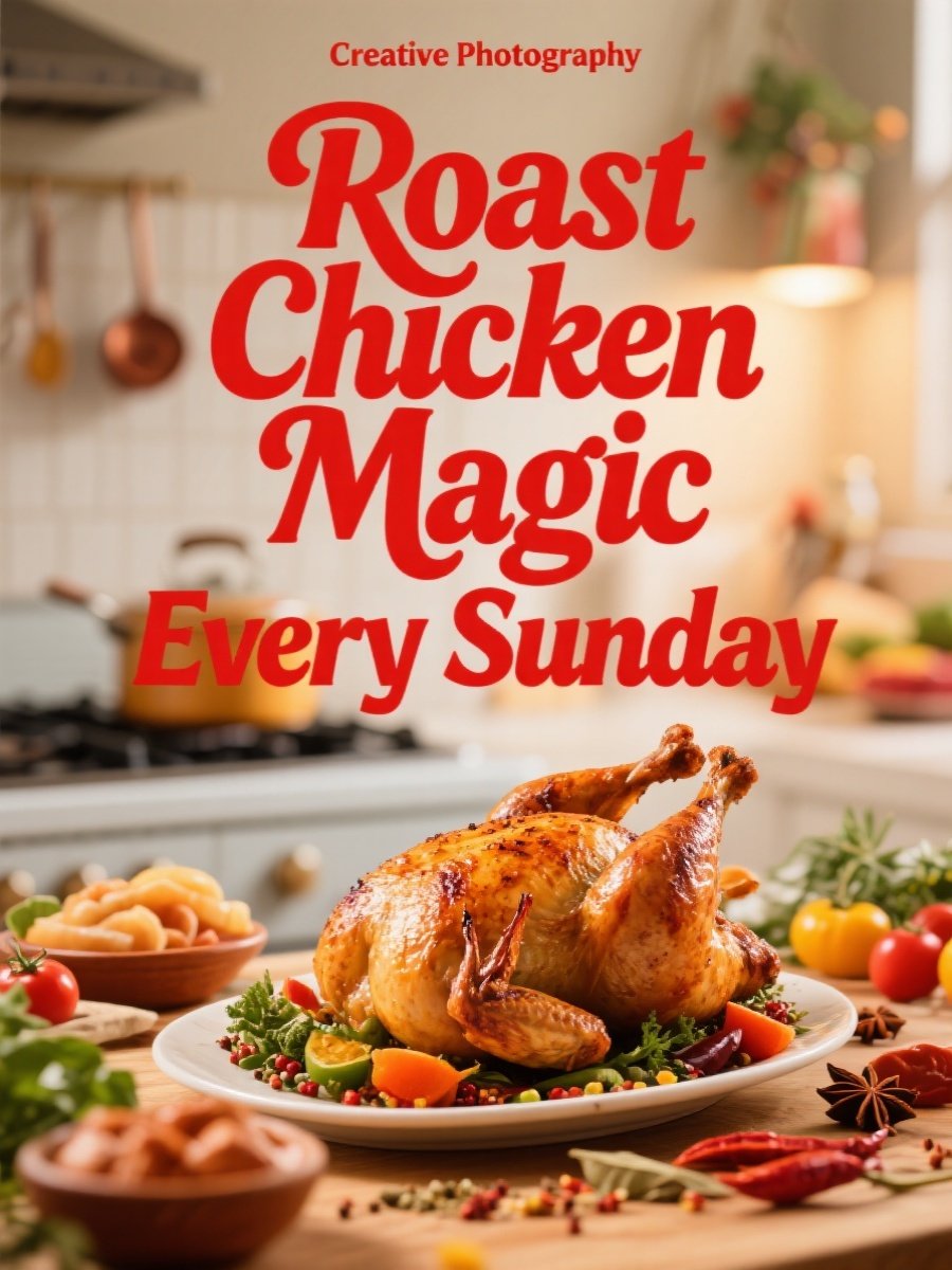 Roast Chicken Magic Every Sunday