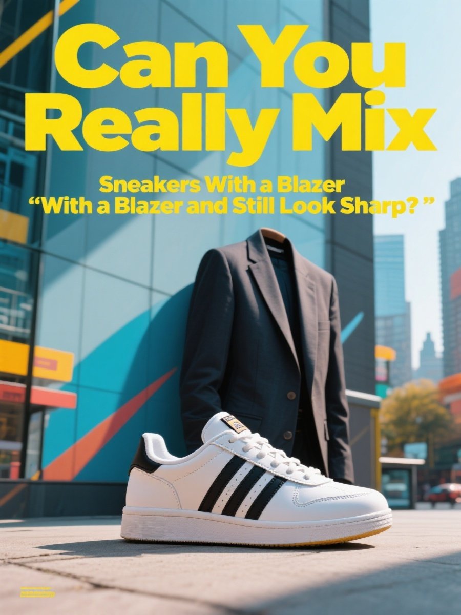 Can You Really Mix Sneakers With a Blazer and Still Look Sharp?