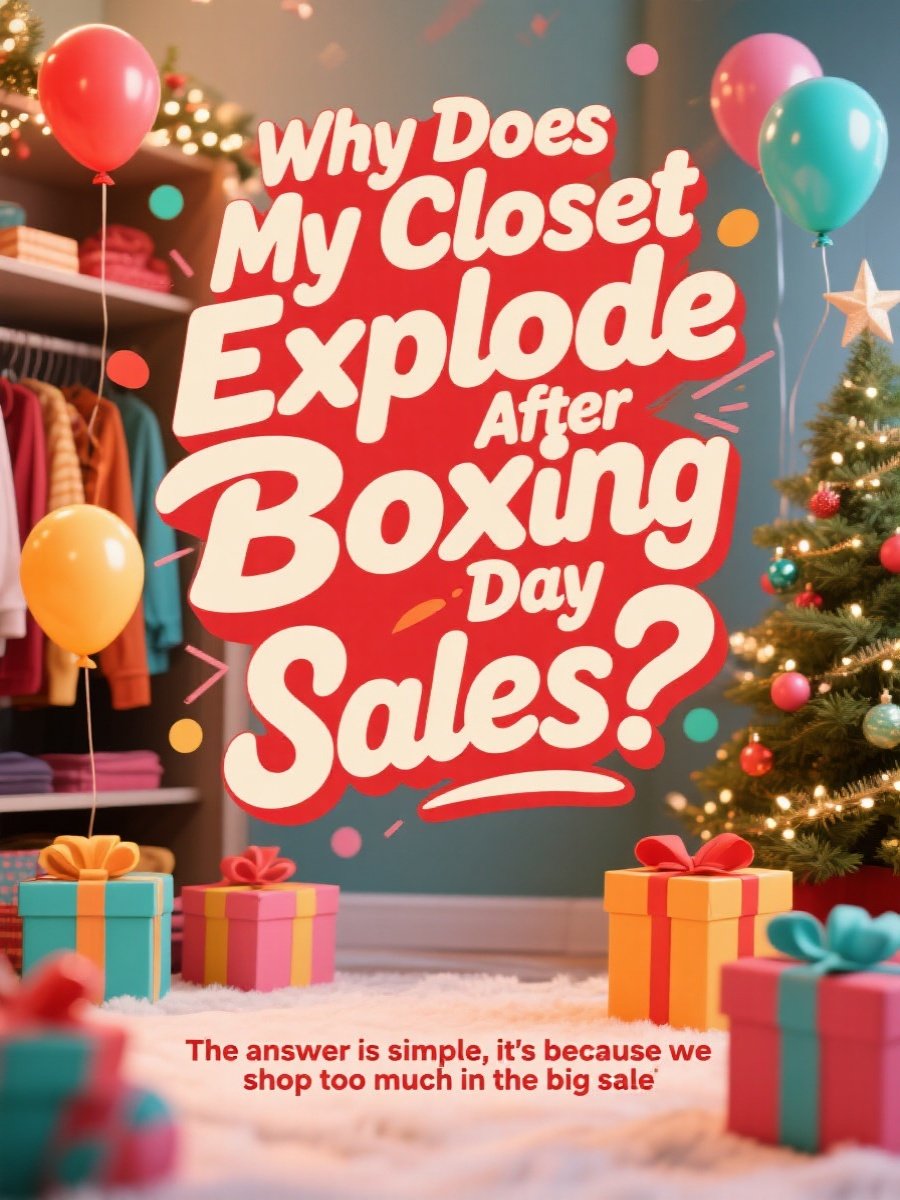 Why Does My Closet Explode After Boxing Day Sales?