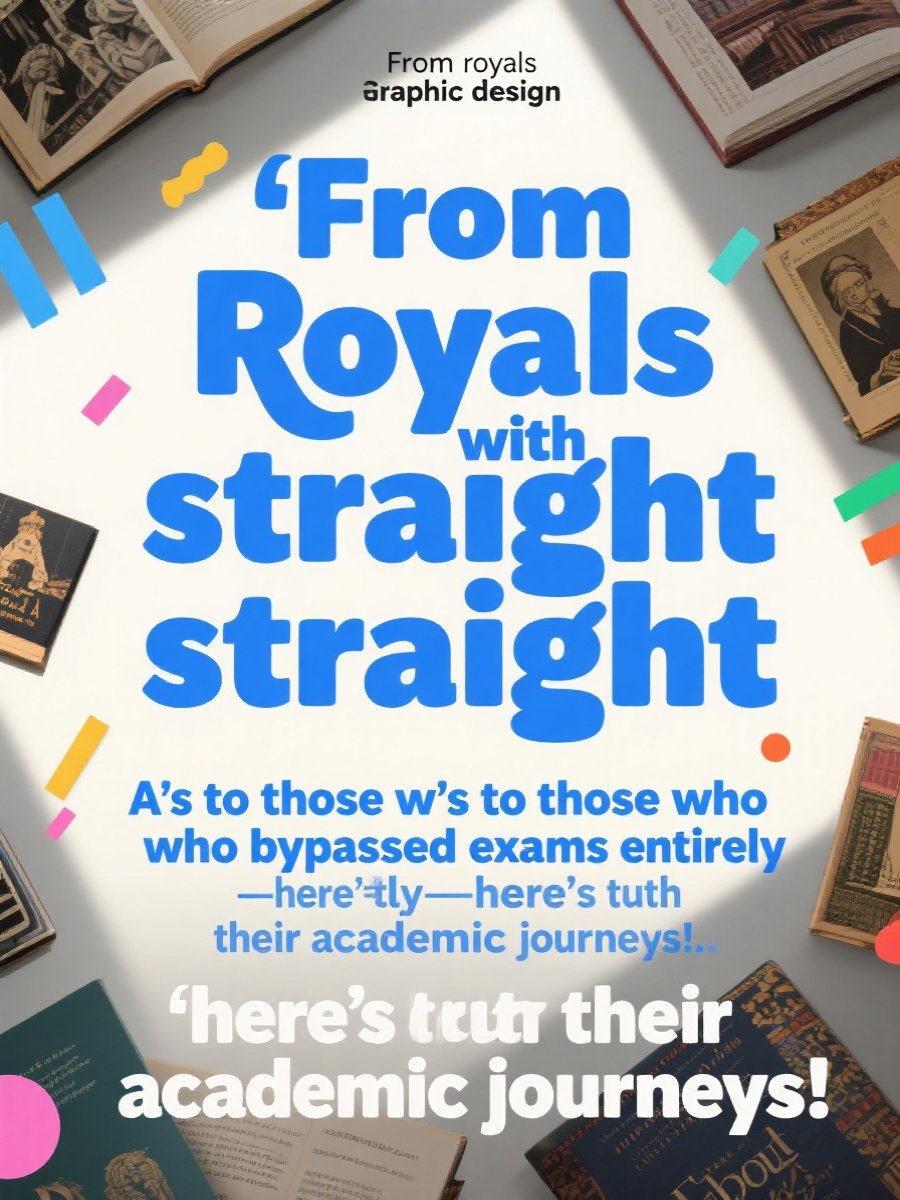 Royal A-Level Results Revealed: No A's Needed for Cambridge?​🏰📚
